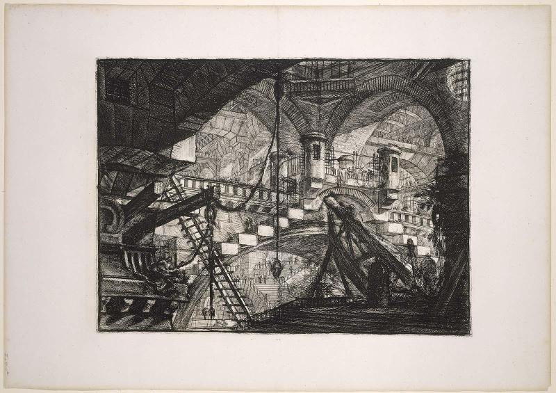 The Arch with a Shell Ornament (Plate XI of the Second Edition, Second Issue, of the Carceri)