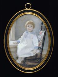 Small Boy in a Rocking Chair