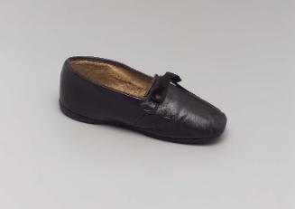 Boy's leather shoes worn by Henry Augustus Thompson