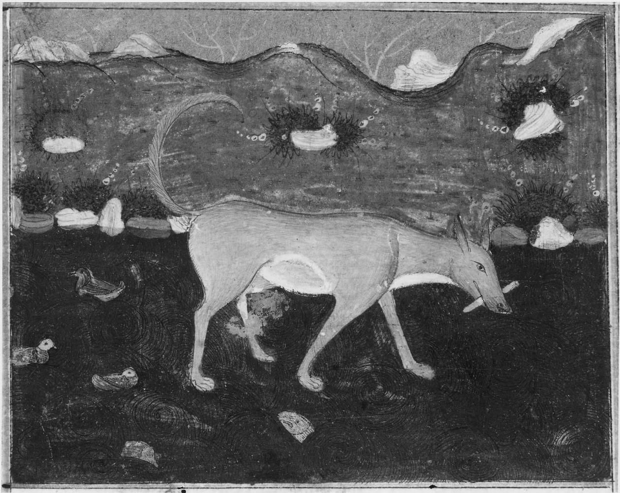 Illustration from a "Humayunnama," a Turkish version of Bidpai's Fables