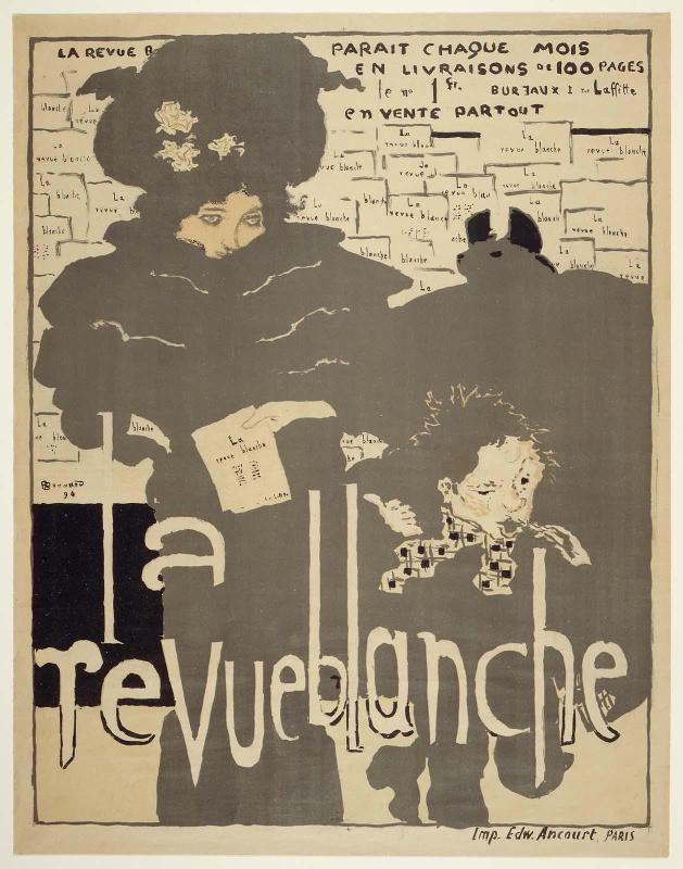 Poster for "La Revue Blanche"