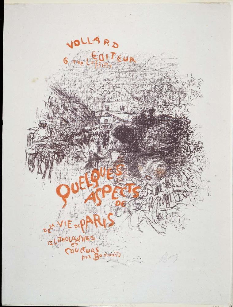 Cover for the album, Some Scenes of Parisian Life (Quelques aspects de la vie de Paris)