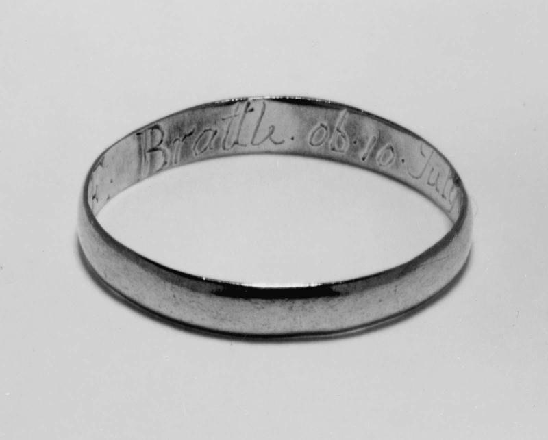 Gold Mourning Ring