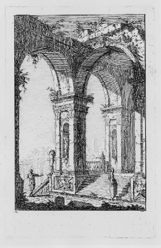 Plate 2 of Buildings in the Style of the Greeks, Romans, and Etruscans