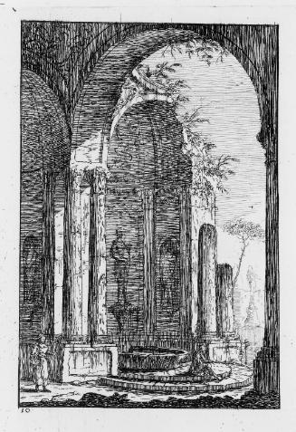 Plate 10 of Buildings in the Style of the Greeks, Romans, and Etruscans