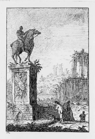 Plate 12 of Buildings in the Style of the Greeks, Romans, and Etruscans