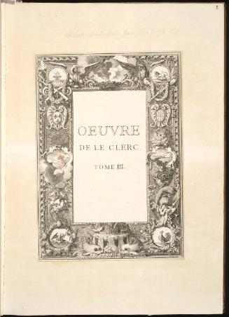 Oeuvre de Sebastien LeClerc [Vol. 3, Part 1]