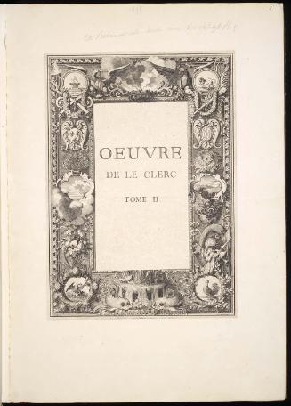 Oeuvre de Sebastien LeClerc [Vol. 2, Part 1]