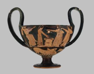 High-handled drinking cup (kantharos)