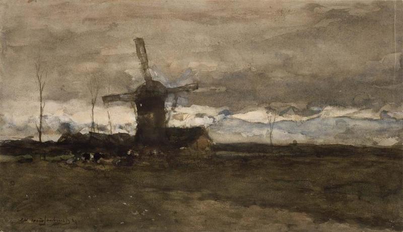 A Windmill in Holland