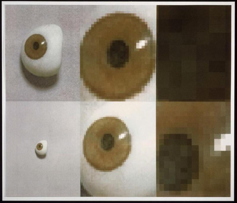 Eye (one of 6 screenprints in three pairs)