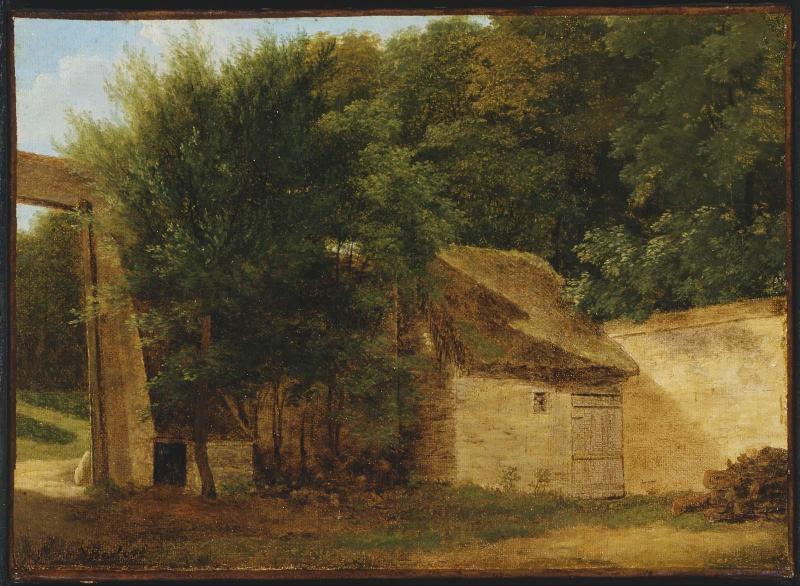 Entrance to the Park at Saint-Cloud