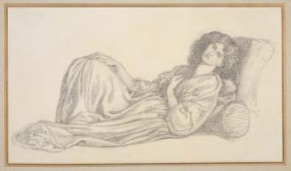 Study of Jane Morris Reclining