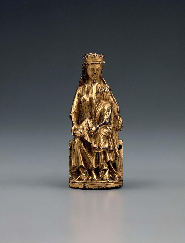 Statuette of Enthroned Virgin and Child