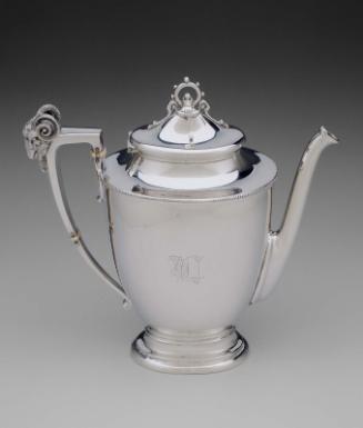 Coffeepot, part of seven-piece service