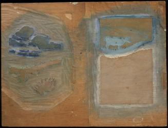 Among the Sandhills (recto); Newbury Willows (verso)