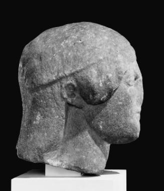 Head probably from a sphinx