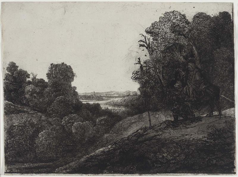 The Flight into Egypt (altered from Hercules Seghers)