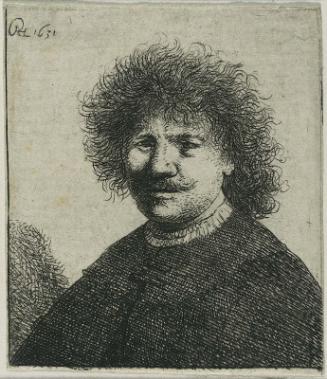 Self Portrait in a Cloak with a Falling Collar: Bust