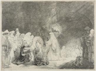 The Presentation in the Temple: Oblong Print