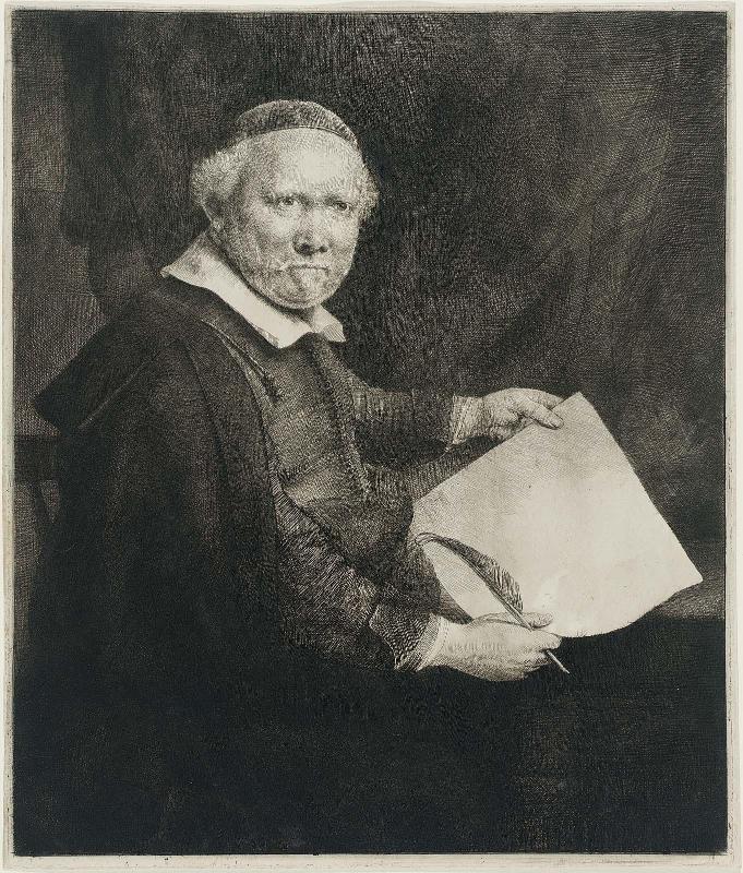 Lieven Willemsz. van Coppenol, Writing Master: The Larger Plate