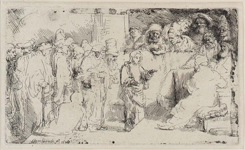 Christ Disputing with the Doctors: A Sketch