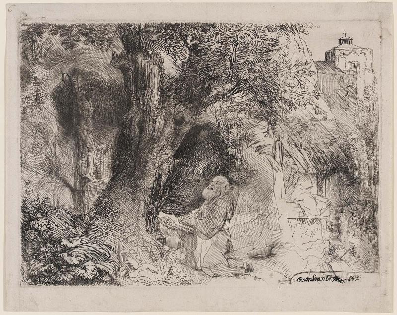 Saint Francis Praying beneath a Tree