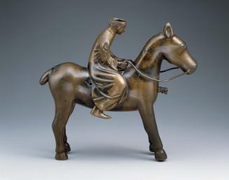 Horse and Rider Aquamanile