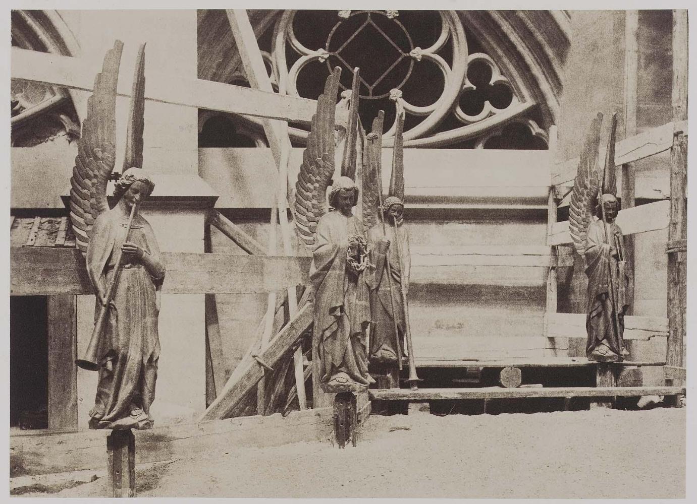 Statuary from the Atelier of Geoffroy-Dechaume: Four Angels for Sainte-Chapelle