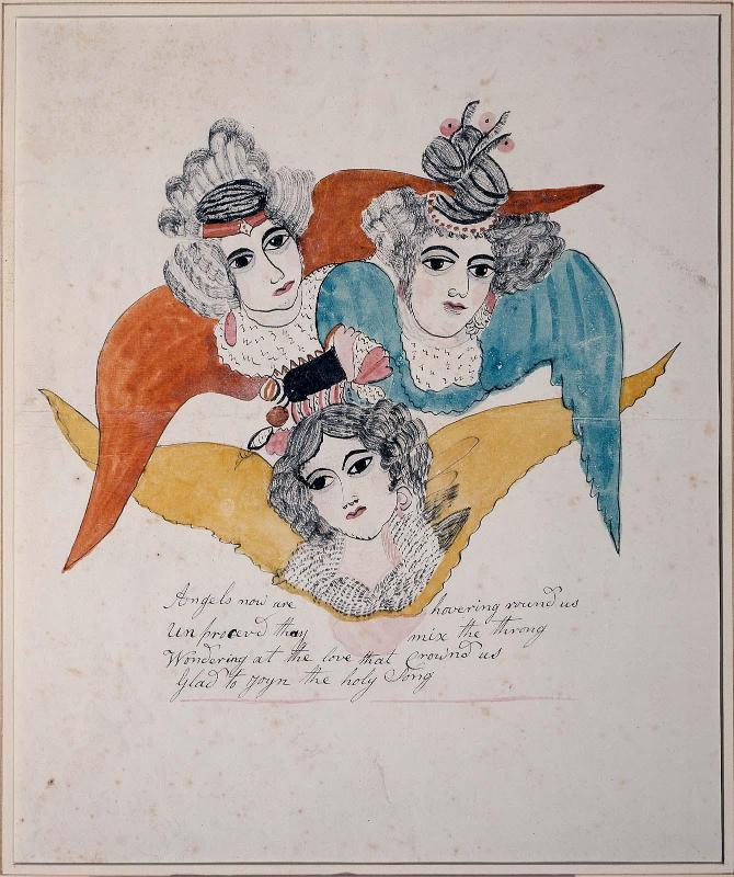 Three Angel Heads