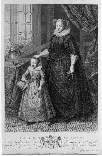 Portrait of Mary, Queen of Scots, and James VI