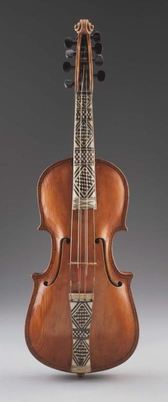 Hardanger violin and bow