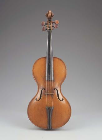 Guitar-shaped violin