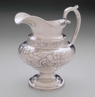 Cream pitcher, part of a four-piece tea service