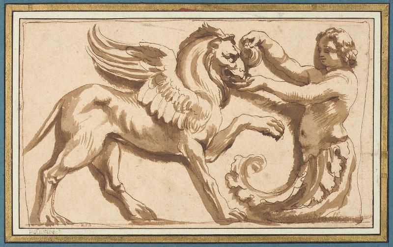 Griffin and Mermaid