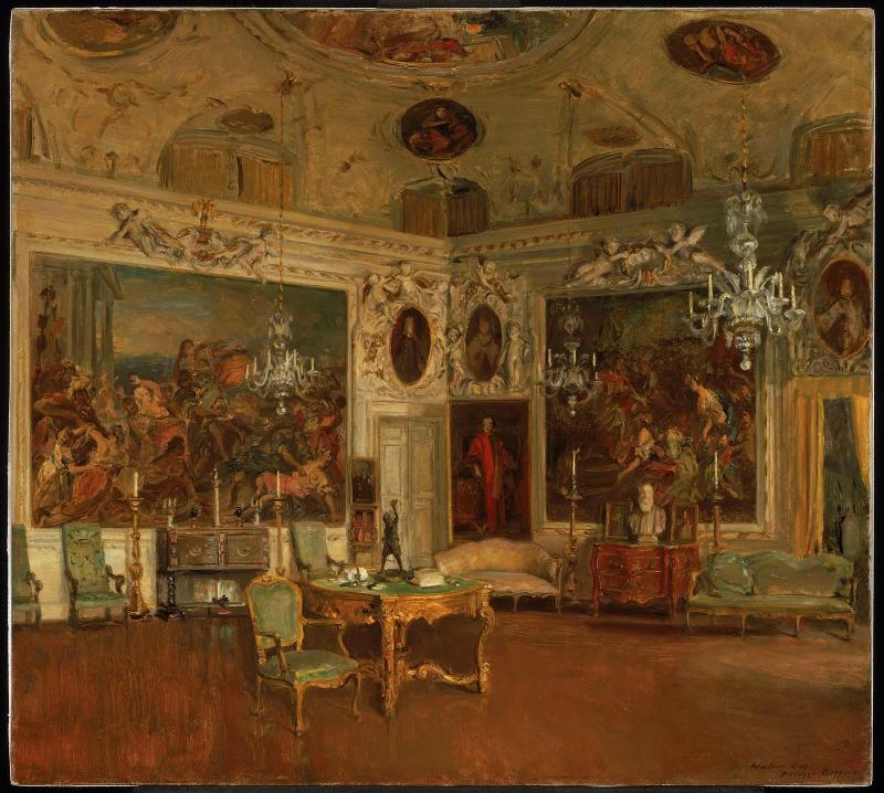 Interior of Palazzo Barbaro, Venice