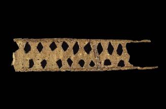 Lattice-work band fragment