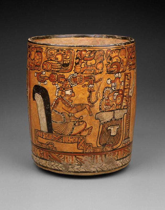 Side depicting deity