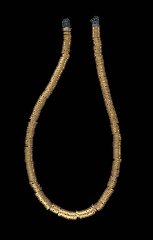 String of small, ring-like beads