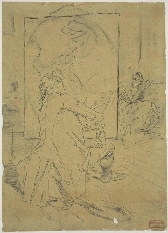 Studio with Artist and Model