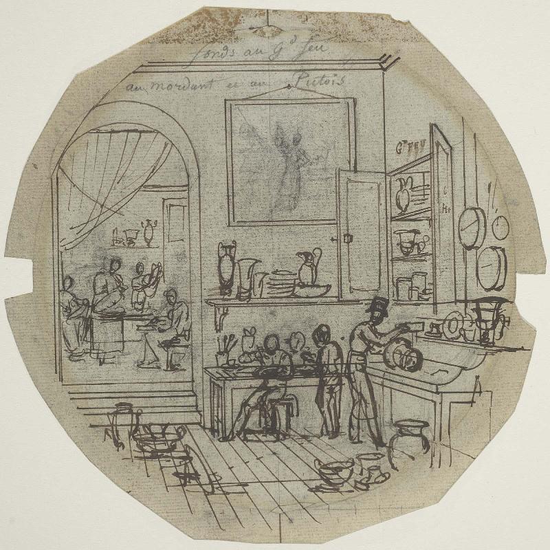 Study for the Service des Arts Industriels