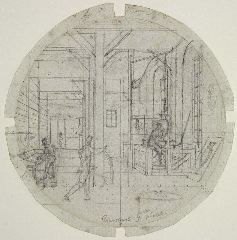 Study for the Service des Arts Industriels