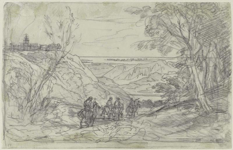 Landscape with Horsemen