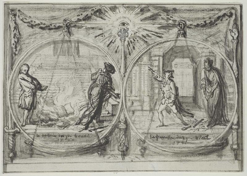 The Expulsion of the Jesuits (preparatory drawing for the etching)