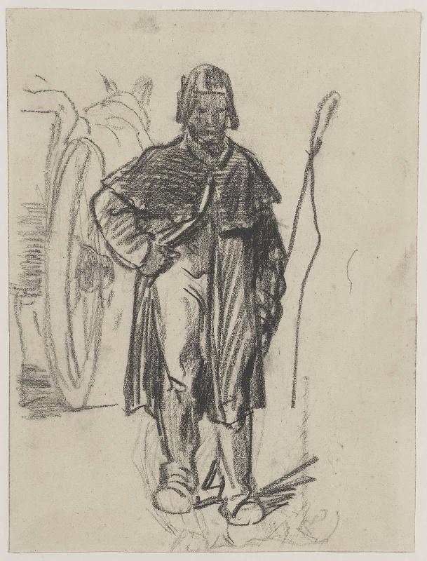 Standing peasant with pipe