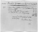 Receipt from JS Copley for painting of 41.84 and 41.85