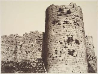 Kalaat-El-Hosn, Syria, Second Enclosure, Exterior Corner Tower