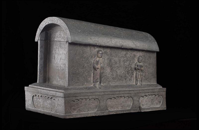 Sarcophagus for Sharira (holy remains) of Compiler of Sutras Master Zhi
