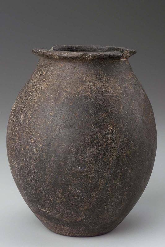 Tall ovoid jar
