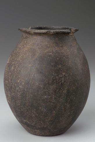 Tall ovoid jar